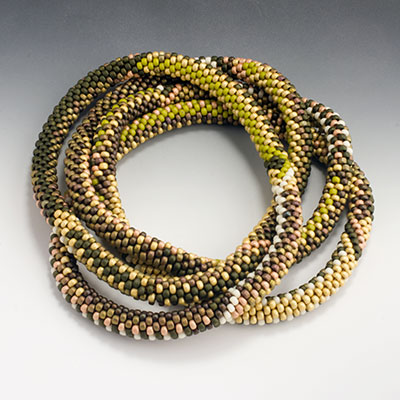 bead crochet necklace